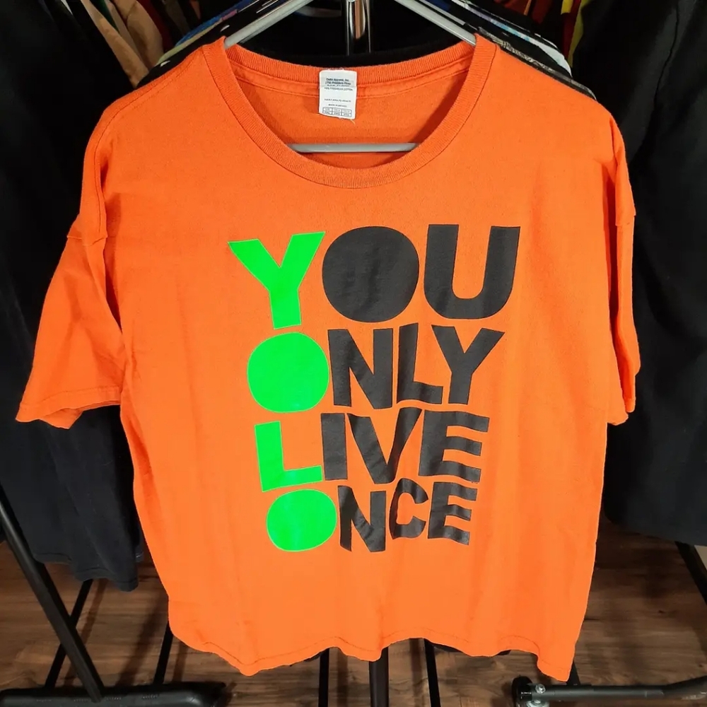 YOLO tee